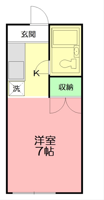 コーポラブリー 102号室 間取り