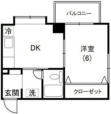 旭町武井ビル 403号室 間取り