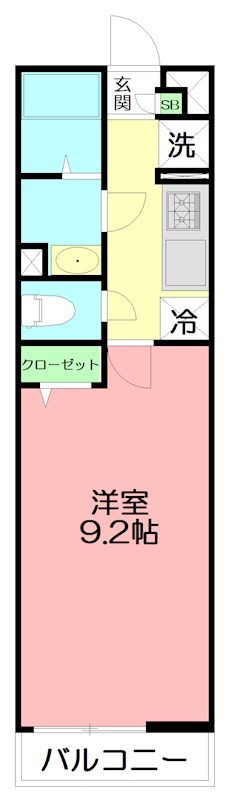 リブリ・モア 103号室 間取り