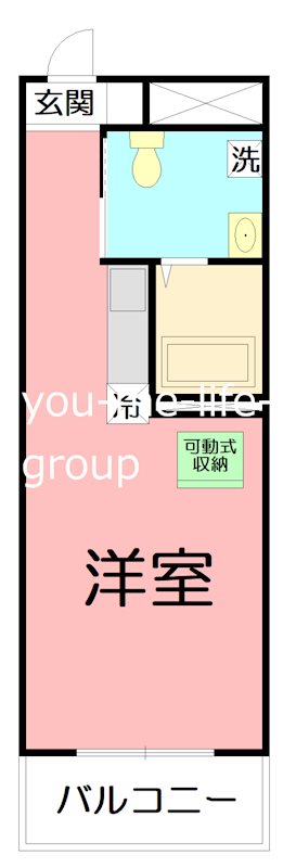 Ｋ.プラージュ 403号室 間取り