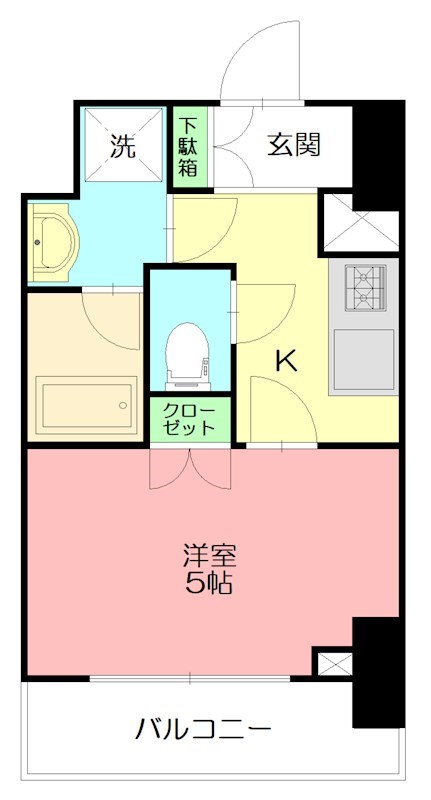 GRANDREVE横濱Ⅱ 403号室 間取り