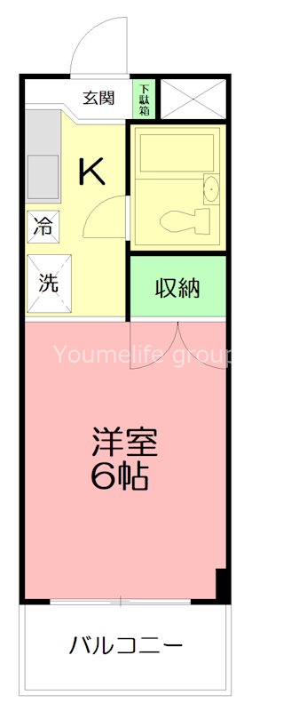 メゾン御園 306号室 間取り