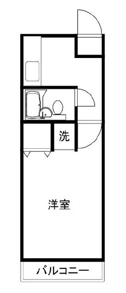 Aqua Court（アクアコート） 203号室 間取り