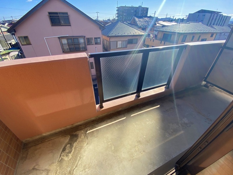 グランデール ベランダ