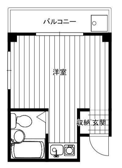 エクセルピア戸塚 304号室 間取り