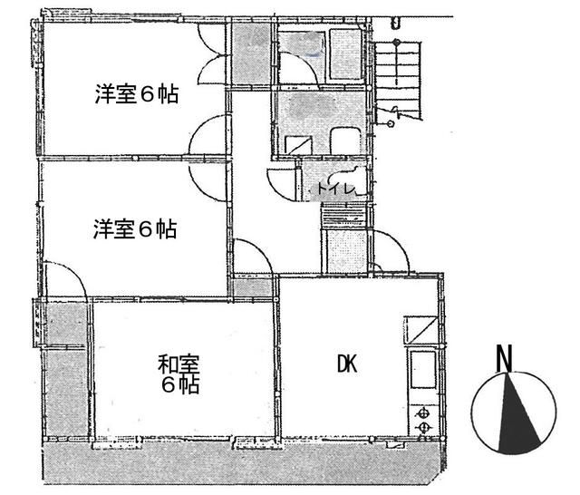 レーベンハイム21　B棟 201号室 間取り