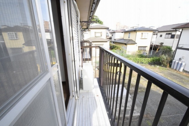 芦添ハイツ2号 ベランダ