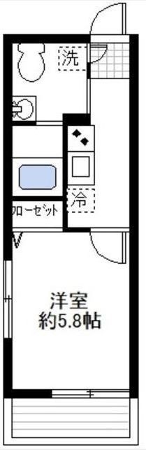 ルノン戸塚 101号室 間取り