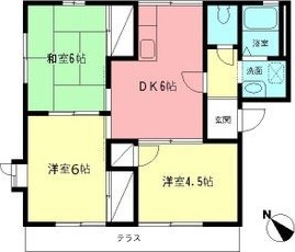 メゾン中村Ａ 101号室 間取り