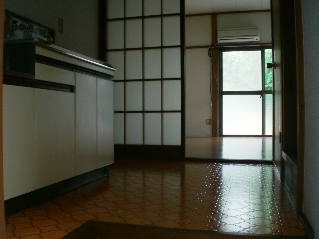 山王ハイツ 玄関