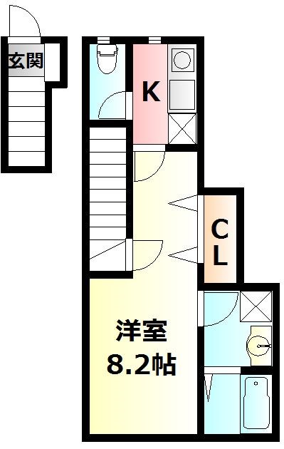 クラウンハイツ Ⅰ 間取り