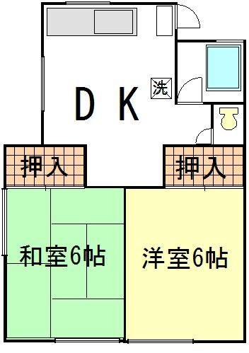インベストメント南矢名 間取り