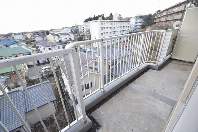 山王塚レジデンス ベランダ