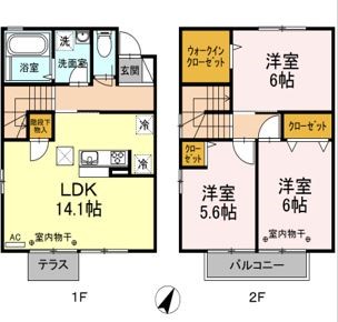 Sharuman Villa 102号室 間取り