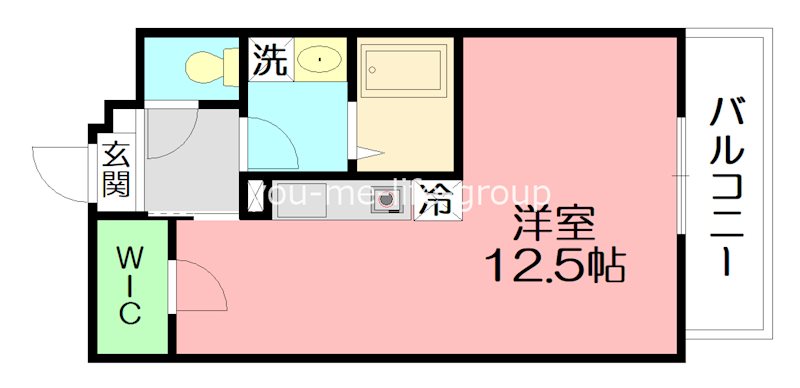プラザフローラル 301号室 間取り