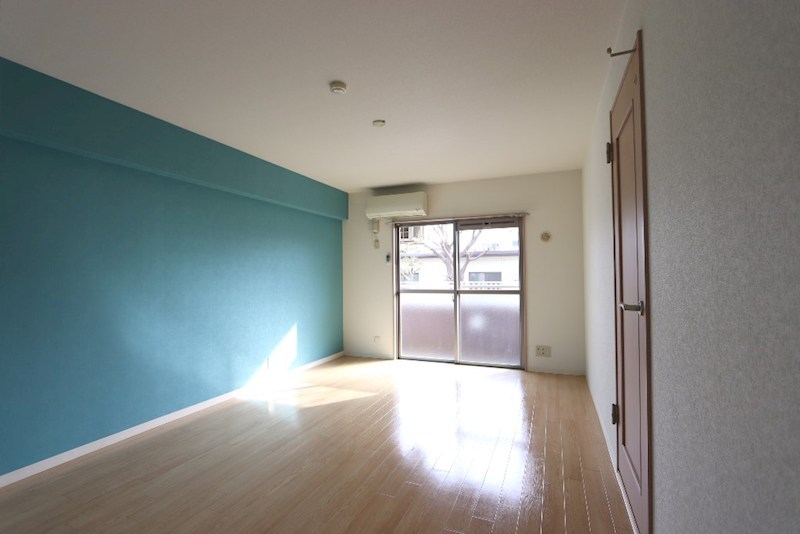 オセアン　ブルー ベッドルーム