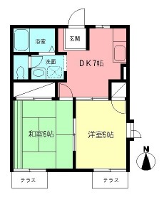 けやきハイツI 101号室 間取り