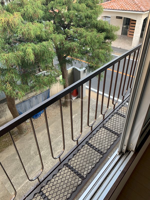 北鎌倉グリーンハイツ ベランダ