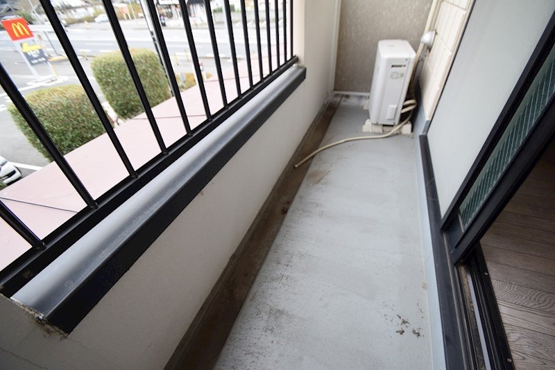 びゅう中の原 ベランダ