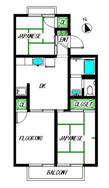 ストーンリバーＡ棟 202号室 間取り