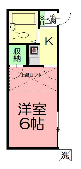 ＳＵＮ 206号室 間取り