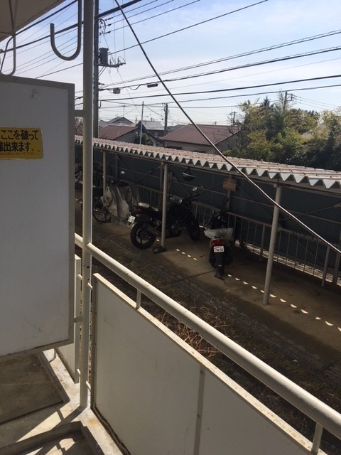 ビレッジハウス戸川２号棟 ベランダ