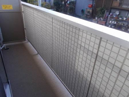 大黒屋ハイツ 三番館 ベランダ