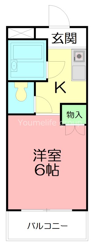 SHINアパートメントハウス扇町 101号室 間取り