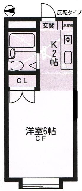 アンシャンテ 103号室 間取り