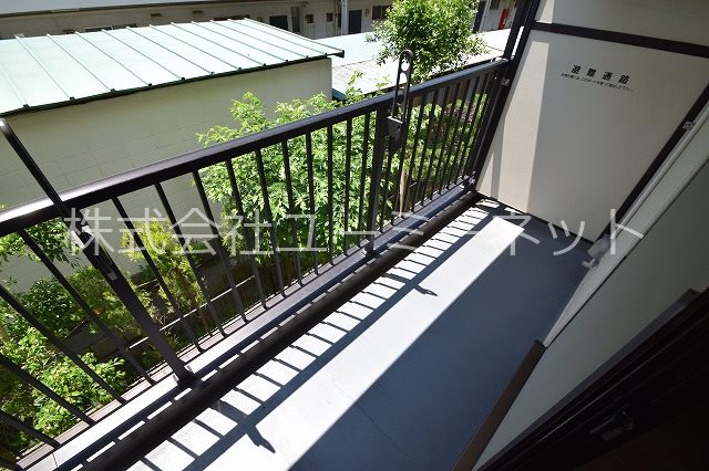 シュクレ大船 ベランダ