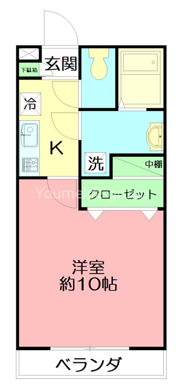 アムール本郷台 101号室 間取り
