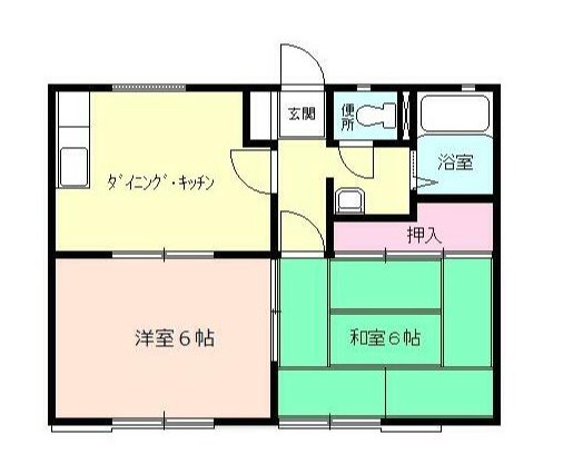ベイシティメゾンⅢ 102号室 間取り