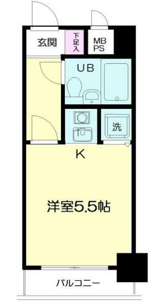 日神パレステージ藤沢 703号室 間取り