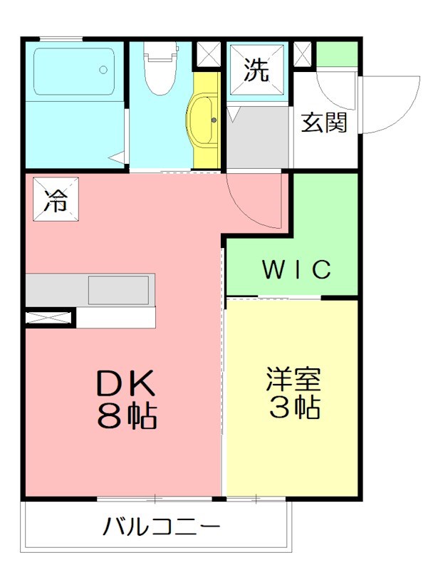 ガーデンプレイスⅢ 201号室 間取り
