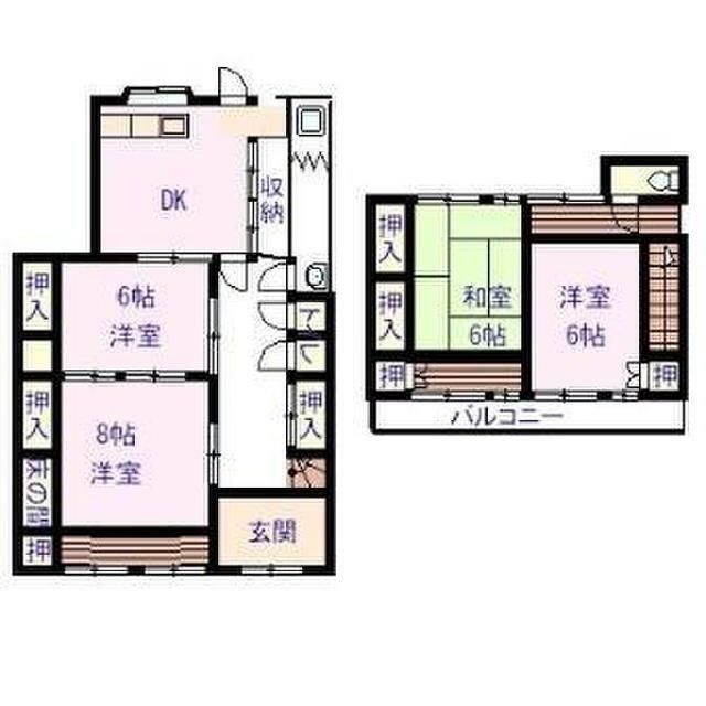 塚原598戸建 間取り