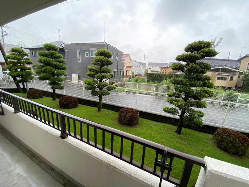 栢山アーバンライフ ベランダ