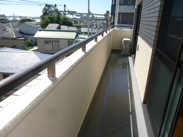 鵠沼やませ ベランダ