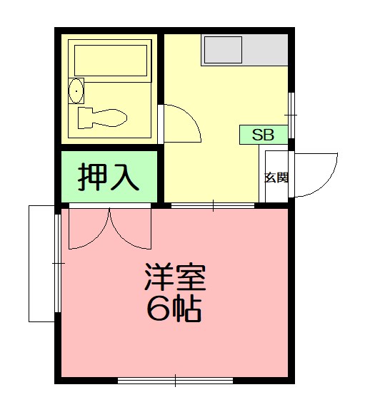 東海ロイヤル  202号室 間取り