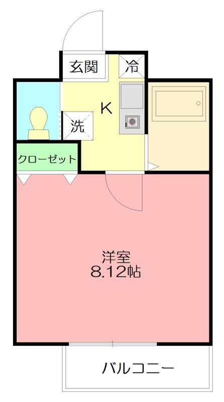 ブリーズ茅ヶ崎 302号室 間取り