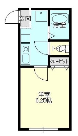ブリーズ茅ヶ崎 204号室 間取り