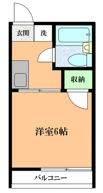 アーバン21 211号室 間取り