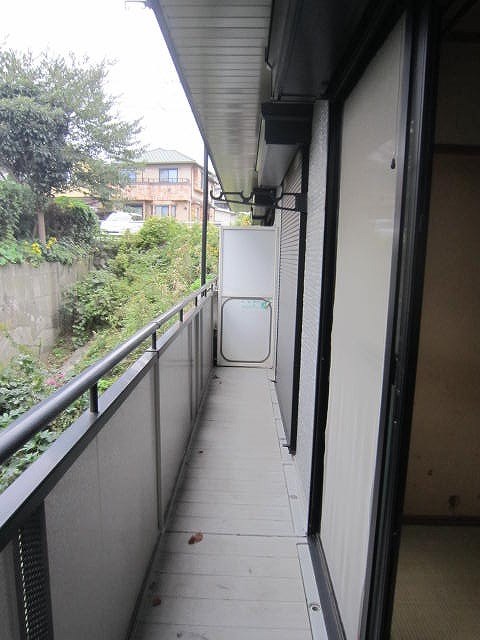善行坂ビレッジⅠ ベランダ