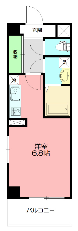 メゾンド・ピア8 301号室 間取り