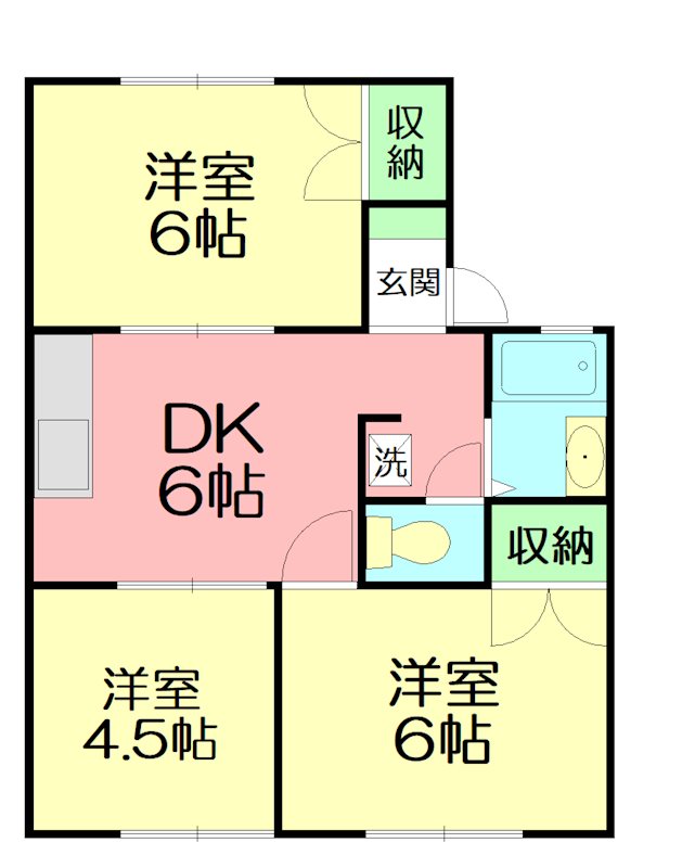 アネックスハウス加藤 205号室 間取り