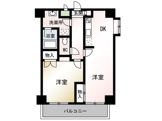 ソルジェンテ日吉 405号室 間取り