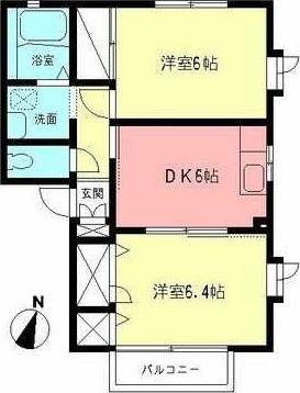 エミグラントＡ 202号室 間取り