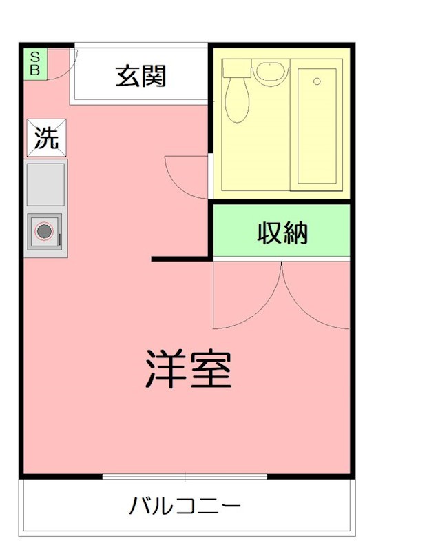 ドムール平塚第Ⅳ 302号室 間取り