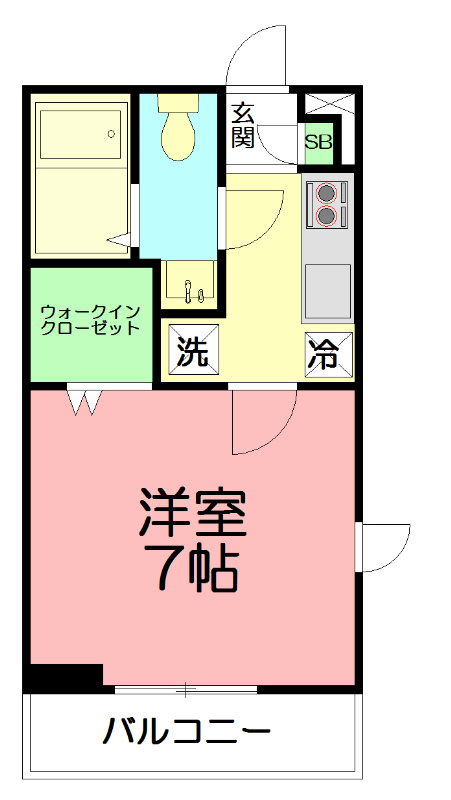 リブリ・アヴェニール新町 間取り
