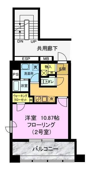 グラン・コスタ湘南 702号室 間取り