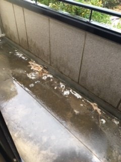 由比ガ浜ハイム ベランダ